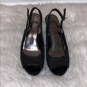 Glitter Kitten Heels